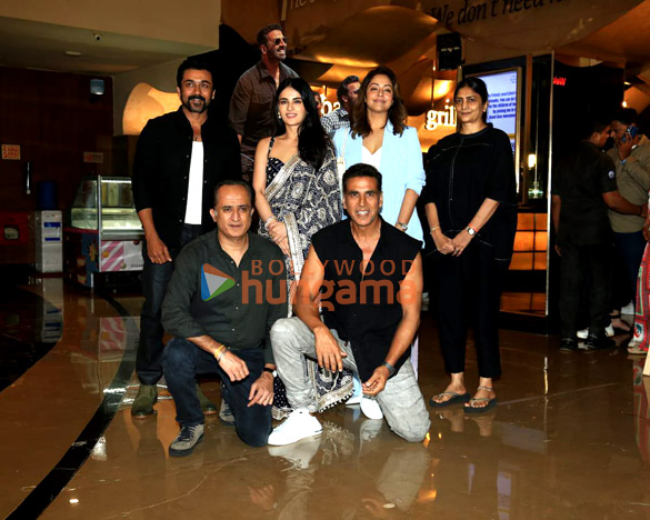 photos akshay kumar radhikka madan suriya jyothika and vikram malhotra snapped at the special screening of sarfira at pvr juhu 1 3