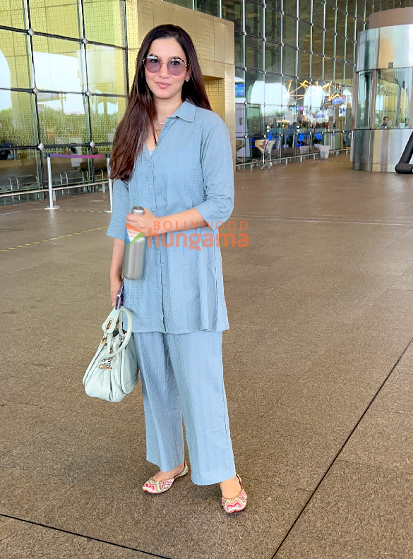 photos gauahar khan neha bhasin and karishma sharma snapped at the airport 1
