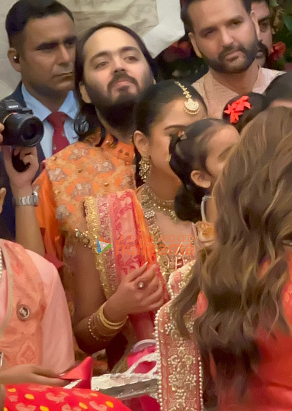 photos janhvi kapoor manushi chhillar and others attend anant ambani and radhika merchants mameru ceremony in antilia mumbai 372