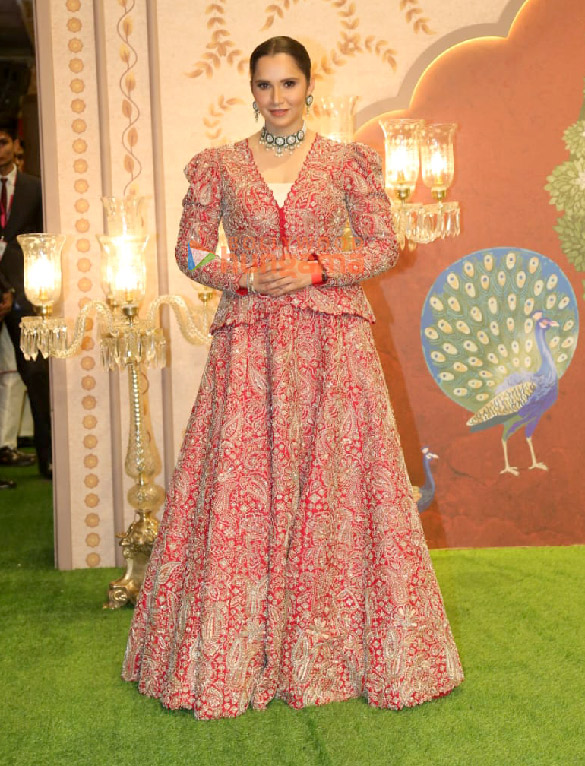 photos madhuri dixit arjun kapoor suniel shetty and others attend the shubh aashirwad ceremony at anant ambani and radhika merchant 33
