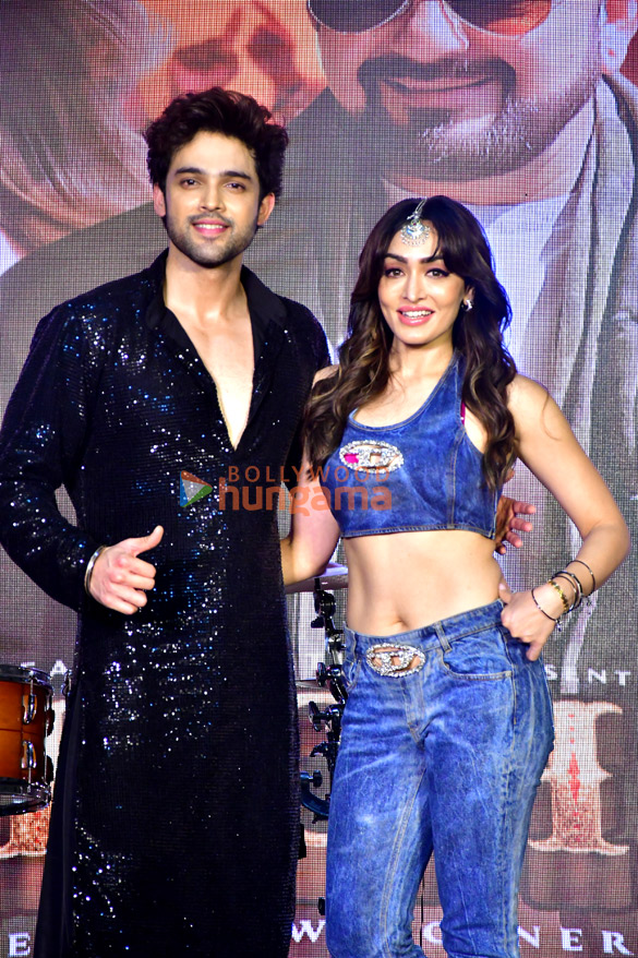 photos parth samthaan khushalii kumar raveena tandon and others snapped at punjabi munde song launch from ghudchadi 4