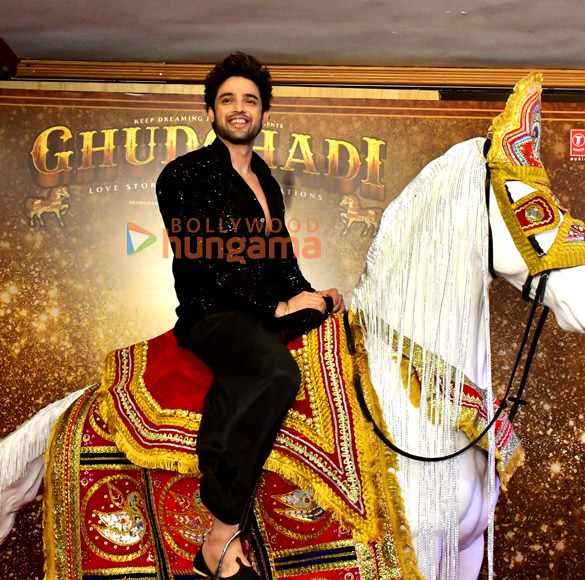 photos parth samthaan khushalii kumar raveena tandon and others snapped at punjabi munde song launch from ghudchadi 9