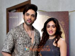 Photos: Parth Samthaan and Khushalii Kumar snapped promoting their film Ghudchadi