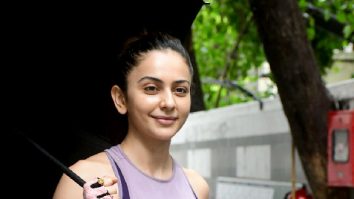 Photos: Rakul Preet Singh snapped outside the Tribe Fitness Studio in Bandra