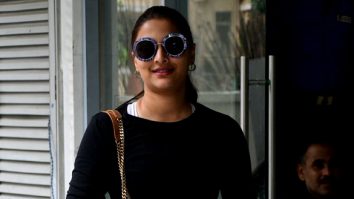 Photos: Saiee Manjrekar spotted at Exceed Entertainment office