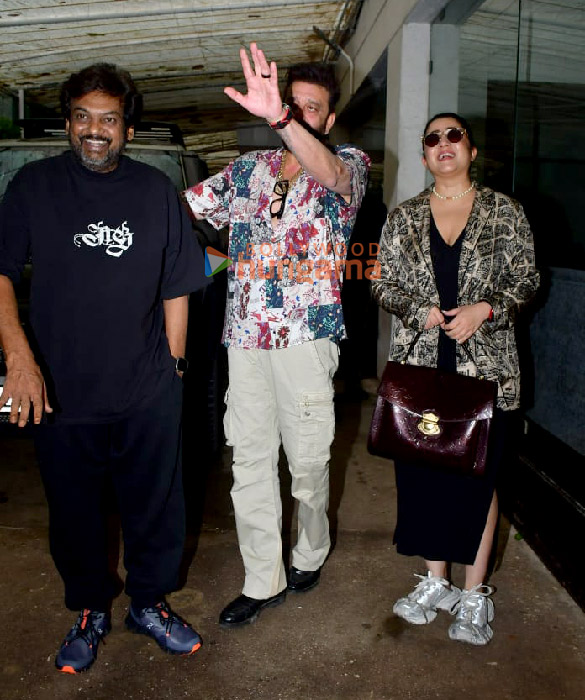 photos sanjay dutt charmme kaur and puri jagannadh snapped at sunny super sound in juhu 5