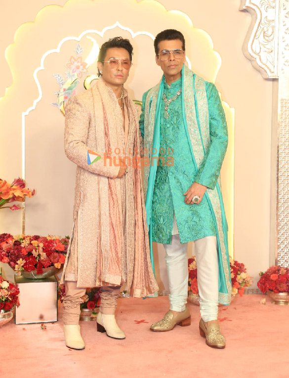 photos shah rukh khan salman khan ananya panday john cena sara ali khan and others attend the wedding ceremony of anant ambani and radhika merchant 1145 5