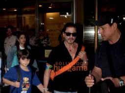 Photos: Shah Rukh Khan, Gauri Khan, AbRam Khan and Wamiqa Gabbi spotted at the airport