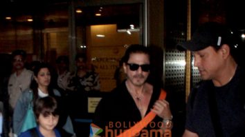 Photos: Shah Rukh Khan, Gauri Khan, AbRam Khan and Wamiqa Gabbi spotted at the airport