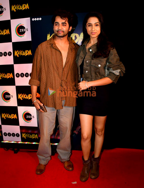 photos sonakshi sinha sharvari wagh riteish deshmukh and others grace the premiere of kakuda 25