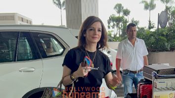 Photos: Sussanne Khan, Rashmika Mandanna and Anupam Kher snapped at the airport