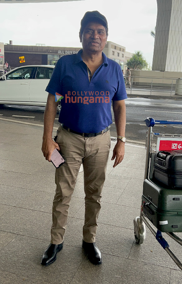 photos vicky kaushal shalini pandey and johny lever snapped at the airport 6