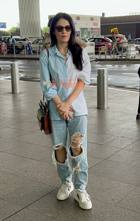 photos zahrah s khan radhika madan and neha dhupia snapped at the airport 2