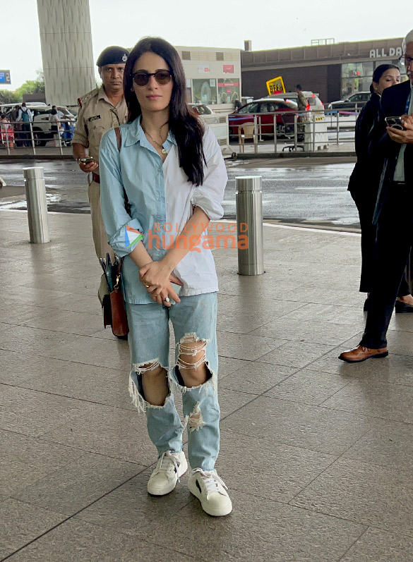 photos zahrah s khan radhika madan and neha dhupia snapped at the airport 5