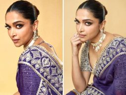 Pregnant Deepika Padukone serves up royal glam in hand-embroidered Torani purple saree worth Rs. 1.92 lakh; took 3,400 hours to create