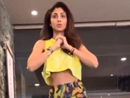 Queen of fitness! Shilpa Shetty performs yoga poses