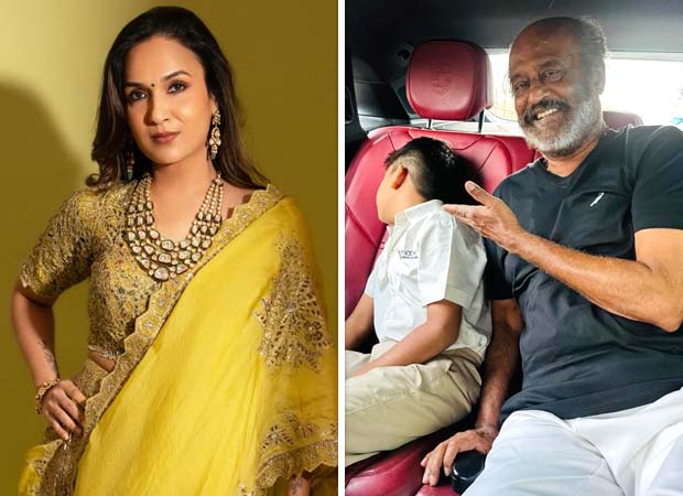 Rajinikanth plays the perfect grandfather to his grandson Ved; daughter Soundarya pens emotional post