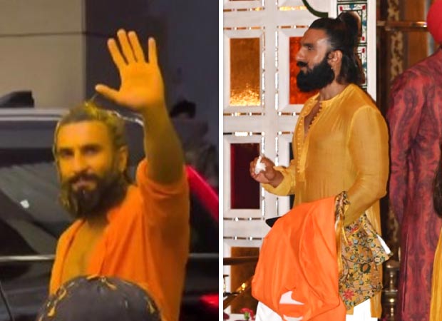 Ranveer Singh smeared in haldi, enjoys paan as he leaves Anant Ambani – Radhika Merchant’s wedding festivities, watch 