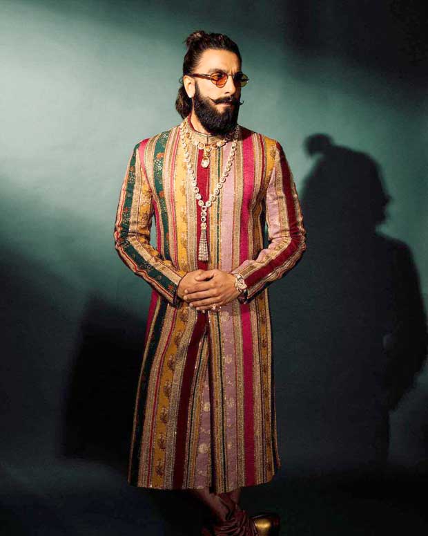 Ranveer Singh's regal Sabyasachi multicolour kurta gets outshined by his staggering Rs. 5.59 crore Rolex diamond rainbow watch