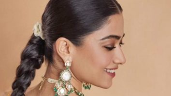 Rashmika Mandanna in her Srivalli era rocks the traditional look!