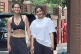 The fittest duo! Neha & Aisha Sharma get clicked outside gym