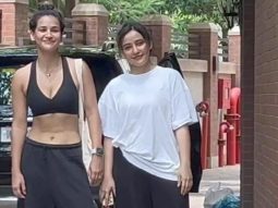 The fittest duo! Neha & Aisha Sharma get clicked outside gym