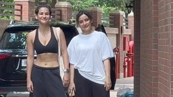 The fittest duo! Neha & Aisha Sharma get clicked outside gym