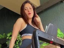 Workout & dance, a perfect combination! Nushrratt Bharuccha vibes to ‘Tauba Tauba’