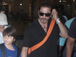 Make way for the king! Shah Rukh Khan gets clicked with son Abram at the airport