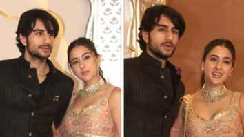 Sara Ali Khan embraces elegance in Simar Dugal lehenga worth Rs. 1.48 lakh with gota, embroidery & zari work for Anant Ambani–Radhika Merchant’s wedding