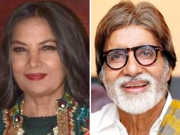 Shabana Azmi hails Amitabh Bachchan for leading the way for senior actors in Hindi cinema