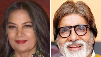 Shabana Azmi hails Amitabh Bachchan for leading the way for senior actors in Hindi cinema