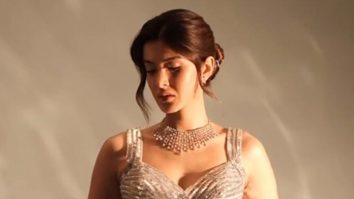 Shanaya Kapoor shines in her oh-so-gorgeous silver lehenga