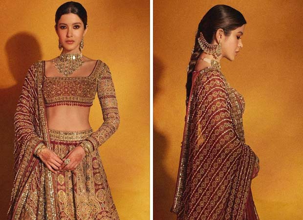 Shanaya Kapoor stuns in Rs. 8.49 lakhs Tarun Tahiliani lehenga at Ambani-Merchant wedding