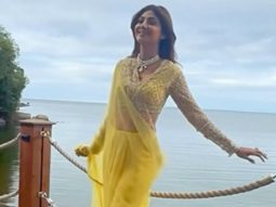 Shilpa Shetty looks like a ball of sunshine dressed in yellow