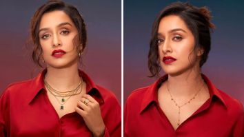 Shraddha Kapoor redefines Bollywood fashion with a classy red top and subtle accessories