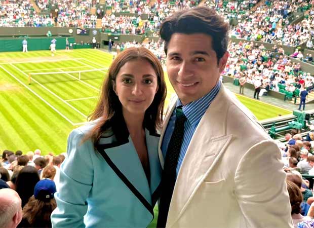 Sidharth Malhotra and Kiara Advani take to social media to share their experience of attending Wimbledon Quarter finals