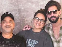 Sonakshi Sinha and Zaheer Khan visit Sajid Khan at his studio; get a warm welcome from the music composer
