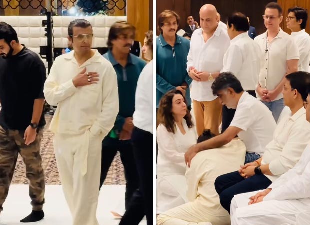 Sonu Nigam struggles to hold back tears at Tishaa Kumar’s prayer meet; Kartik Aaryan, Bobby Deol, Anil Kapoor, Rakesh Roshan, and others pay their respects