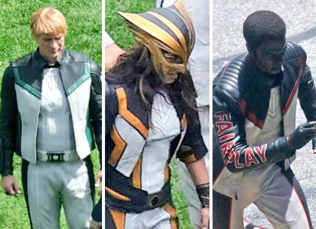 Superman LEAKED photos: Nathan Fillion suits up as Green Lantern, Edi Gathegi as Mr. Terrific and Isabela Merced takes on Hawkgirl in new on set pics from Cleveland