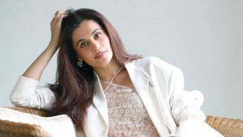 Taapsee Pannu stuns in white lace kurti and trousers by Claraché India