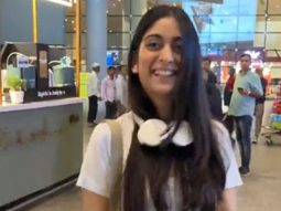 Tanya Maniktala flashes her infectious smile at the airport for paps