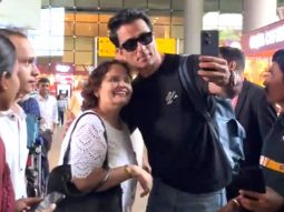 The love he receives is absolutely justified! Sonu Sood at the airport