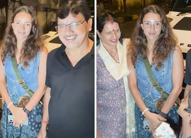 Triptii Dimri enjoys a family night out as she steps out with her parents, watch 
