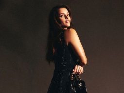 Triptii Dimri shines at Bad Newz trailer launch