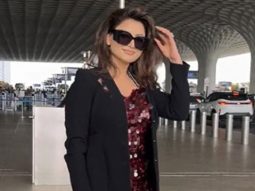 Urvashi Rautela elevates airport fashion with her glam outfit