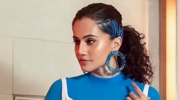 Taapsee Pannu looks super glamorous in this BTS from a photoshoot