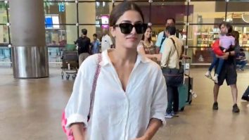 A mixture of comfort and style, Wamiqa Gabbi rocks the baggy look at the airport