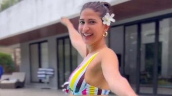 Water baby! Aahana Kumra vibes to ‘Tauba Tauba’ during her pool time