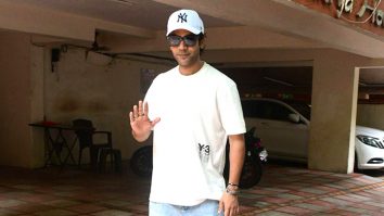 Rajkummar Rao strikes a pose for paps as he gets clicked in the city